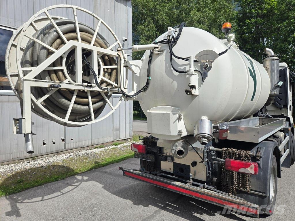MAN TGM 13.290 4X4BL NM - MSL 7.1m³/05m³ شاحنات مزدوجة / خلخلة