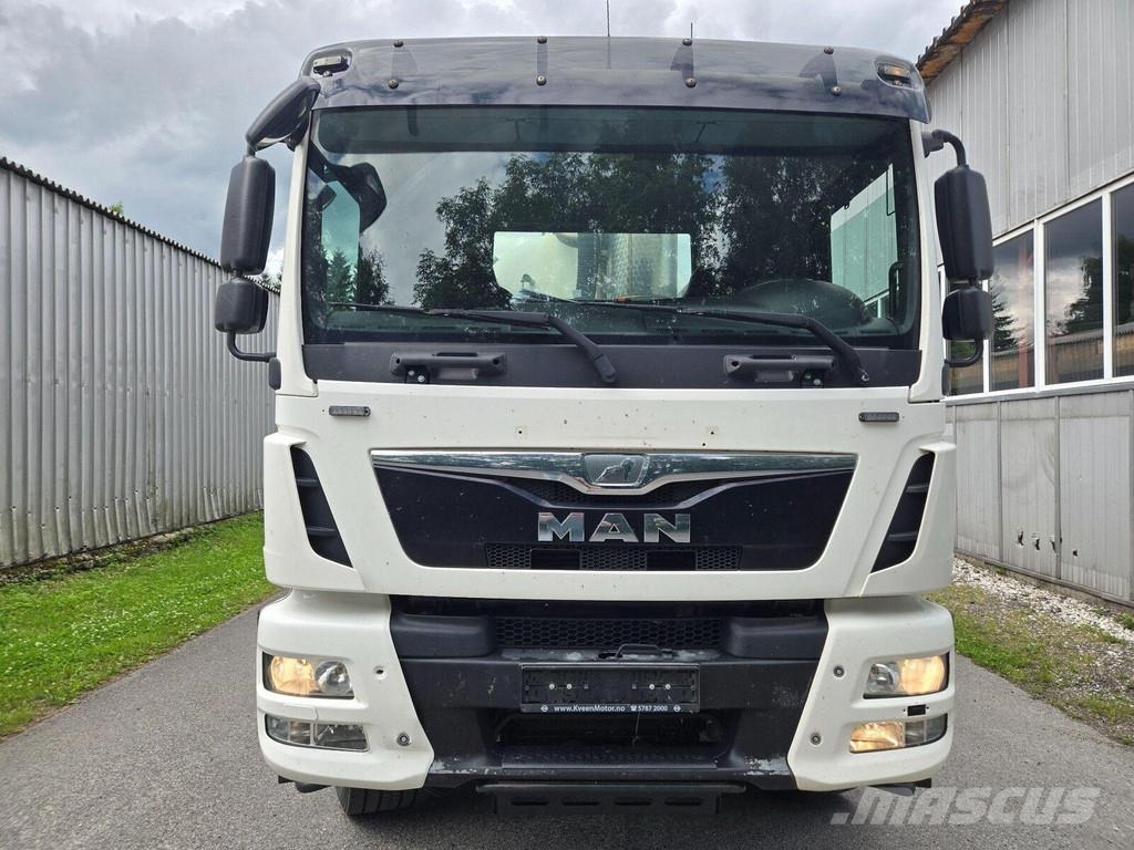 MAN TGM 13.290 4X4BL NM - MSL 7.1m³/05m³ شاحنات مزدوجة / خلخلة