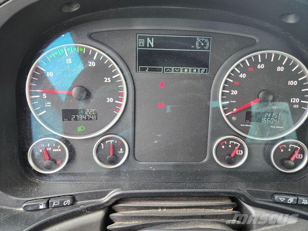 MAN TGM 13.290 4X4BL NM - MSL 7.1m³/05m³ شاحنات مزدوجة / خلخلة