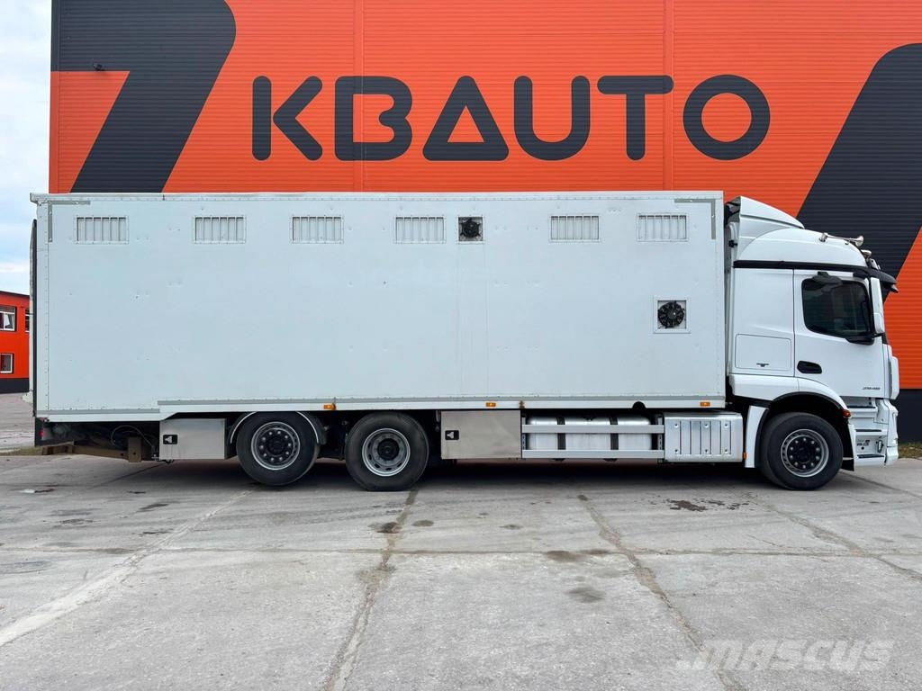 Mercedes-Benz Actros 2546 6x2*4 BOX L=8338 mm Camiones de ganado