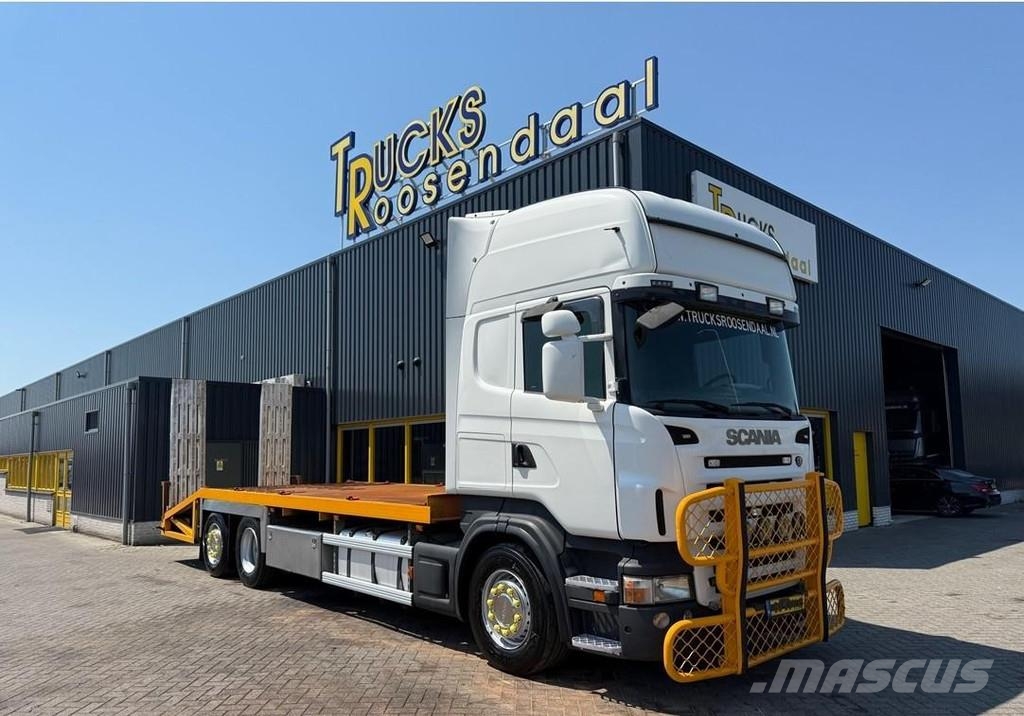 Scania R 480 6X2 + 3 PEDALS + STEERING AXLE + EURO 5 + AL Trasportatore per veicoli