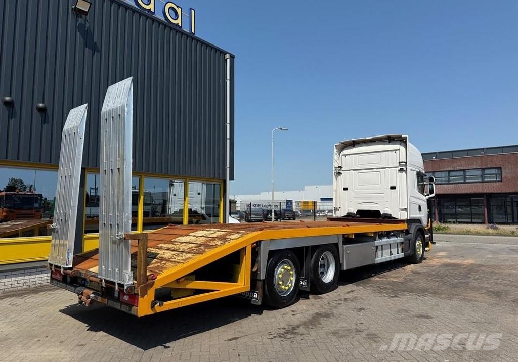 Scania R 480 6X2 + 3 PEDALS + STEERING AXLE + EURO 5 + AL Trasportatore per veicoli