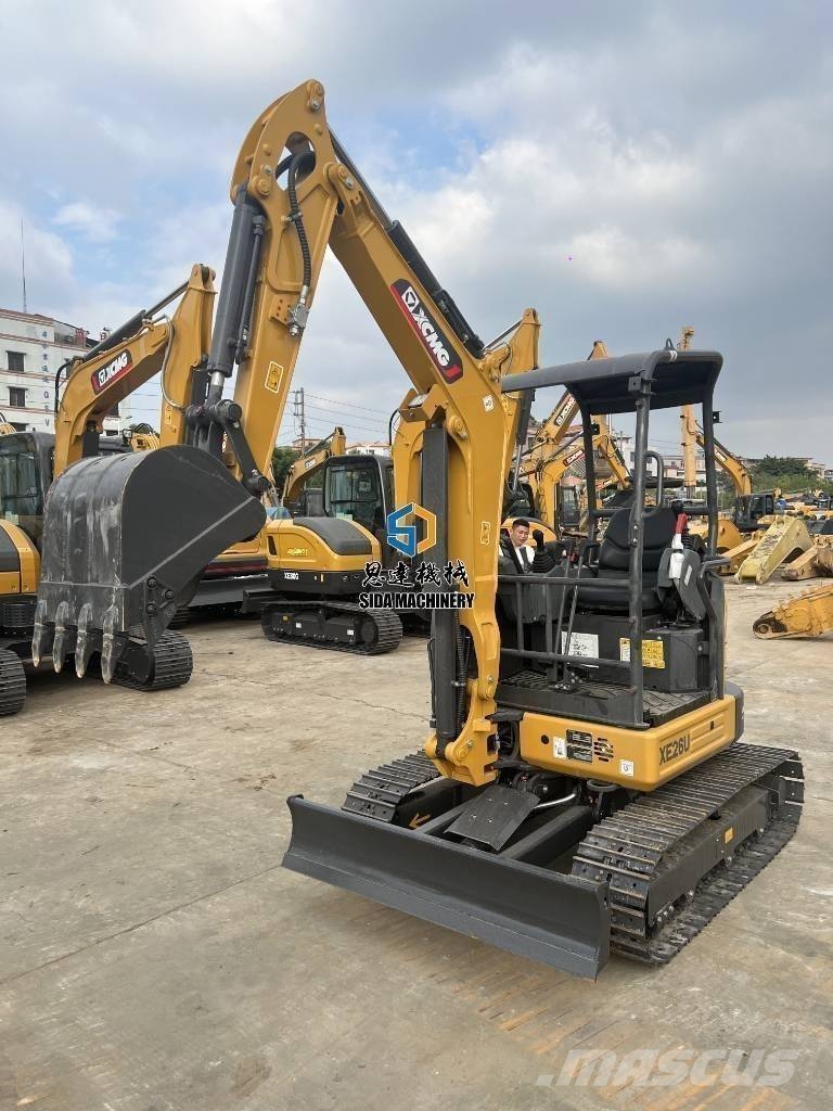 XCMG XE 26 U Mini bagri <7t