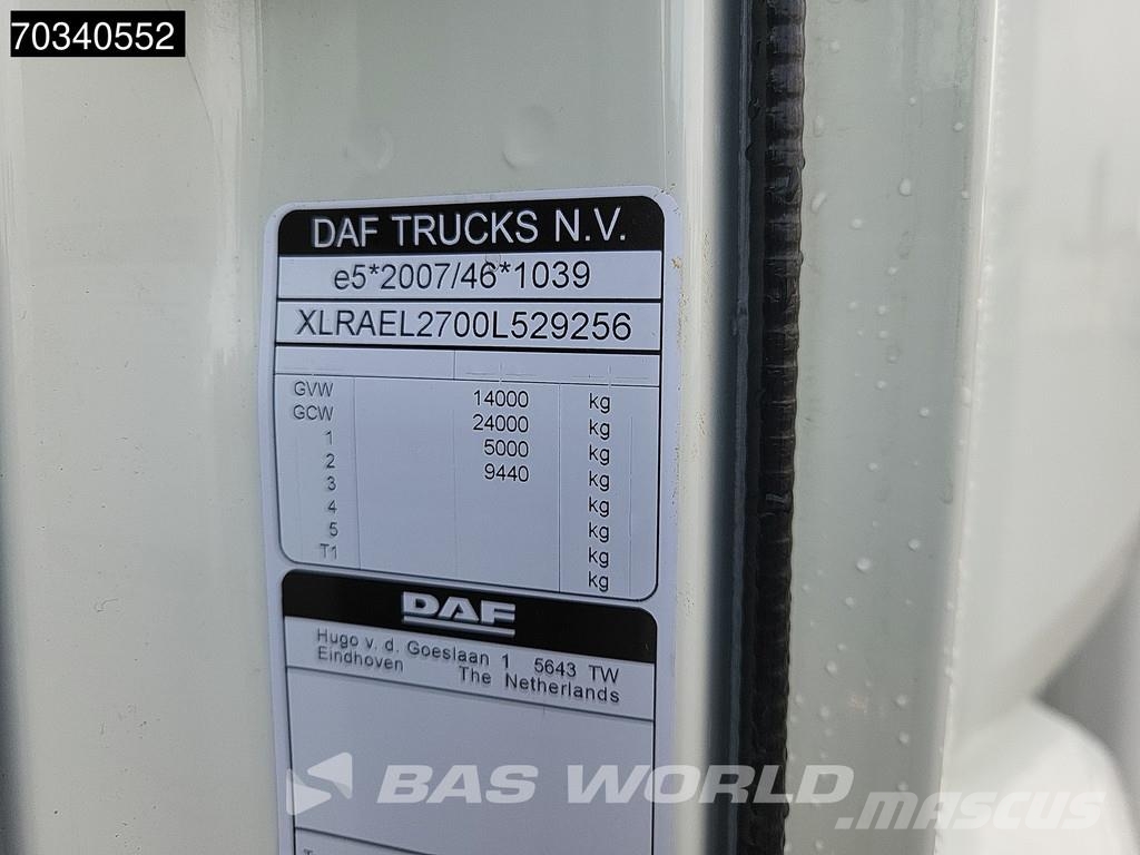 DAF LF 260 4X2 14t NL-Truck PTO + aggregate 1500kg Lad Skåpbilar