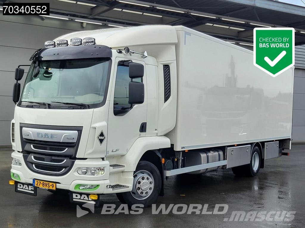 DAF LF 260 4X2 14t NL-Truck PTO + aggregate 1500kg Lad Bakwagens met gesloten opbouw