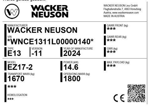 Wacker Neuson EZ17-2 Excavadoras sobre orugas