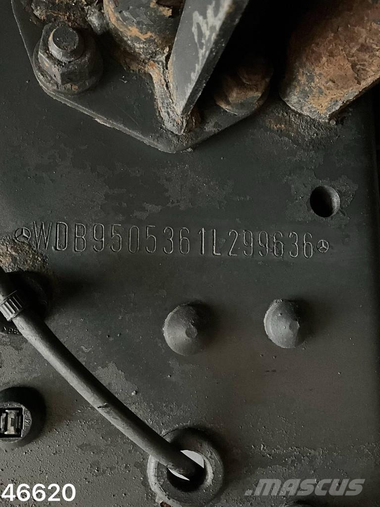 Mercedes-Benz Axor 1824 Euro 5 Palfinger 15 Tonmeter laadkraan Rabljeni žerjavi za vsak teren