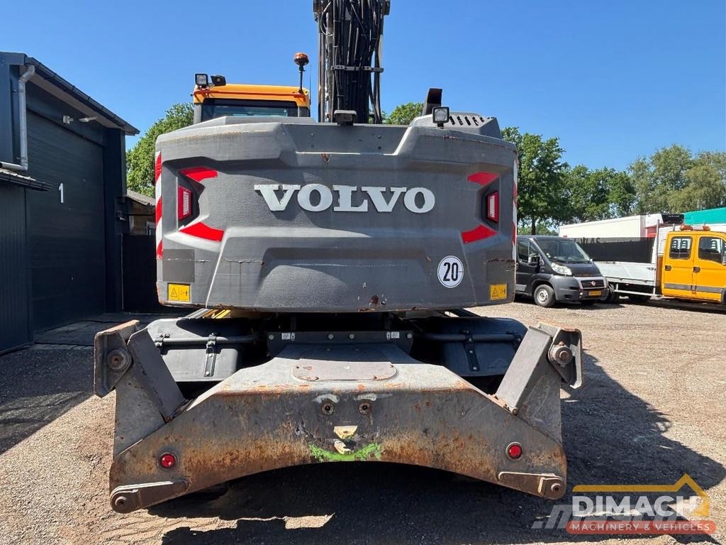 Volvo EWR 170E triple boom - blade + outriggers - 5800 h Specijalni kopači
