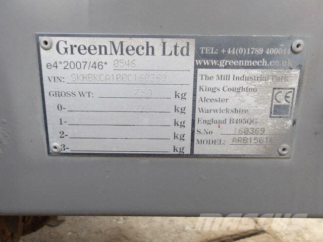 Greenmech Arborist 150 Holzhäcksler