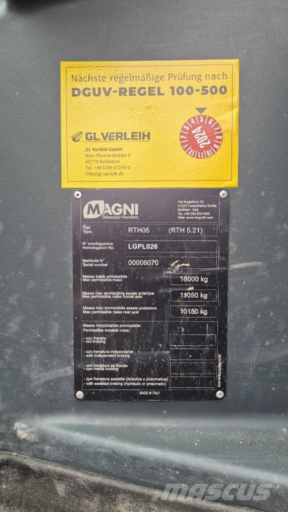 Magni RTH 5.21 Kurottajat