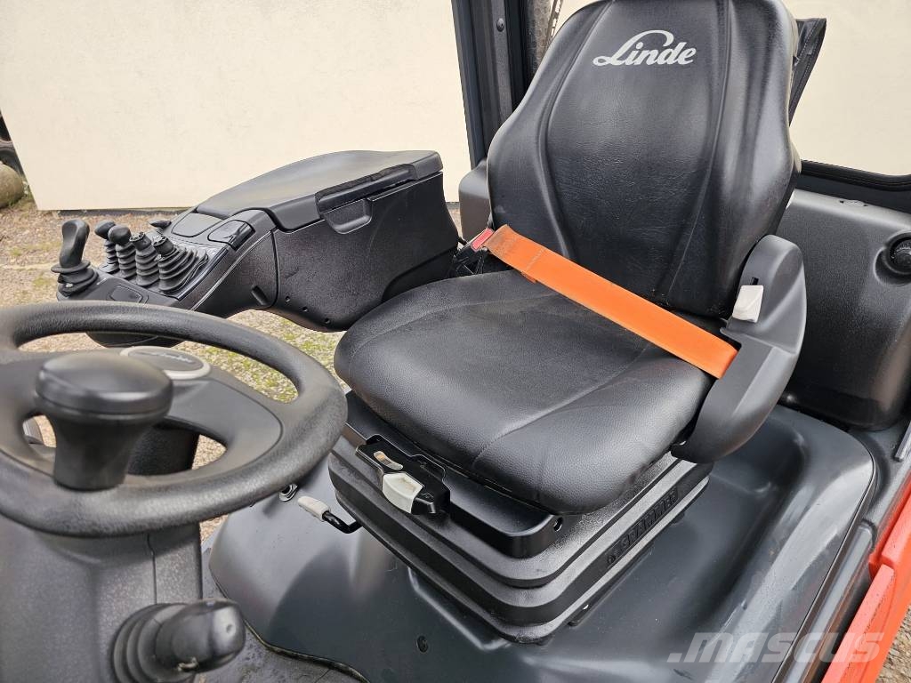 Linde H16T-01 Triplex nur 1430h LPG heftrucks