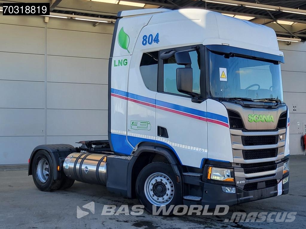 Scania R410 4X2 LNG! Retarder 2xTanks ACC Tahače
