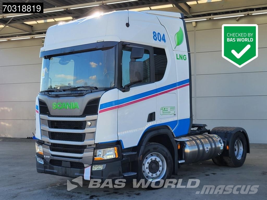 Scania R410 4X2 LNG! Retarder 2xTanks ACC Tahače