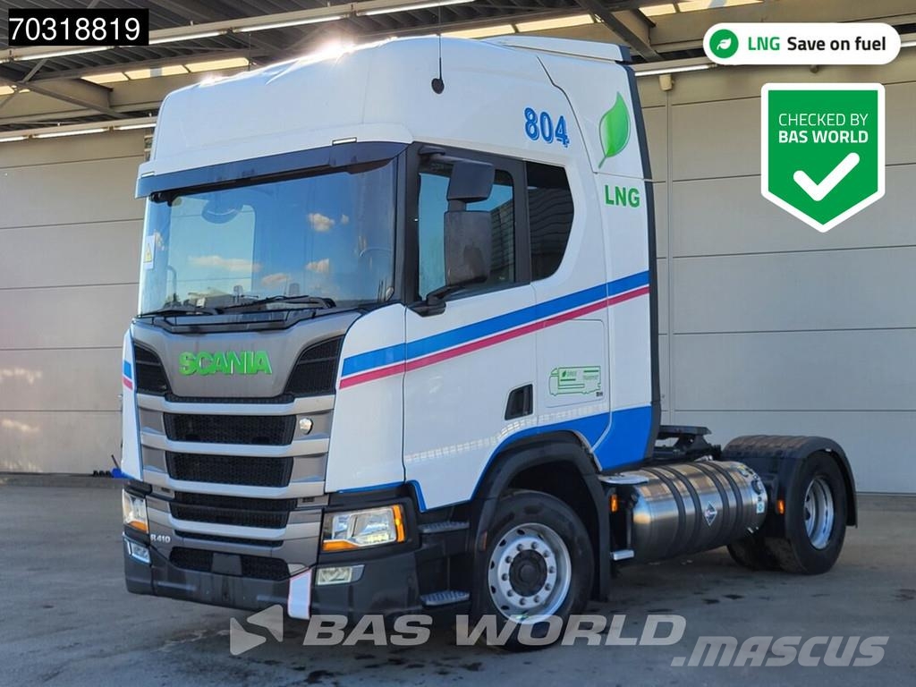 Scania R410 4X2 LNG! Retarder 2xTanks ACC Tegljači