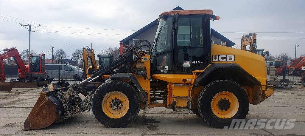 JCB 411 T4 Cargadoras sobre ruedas
