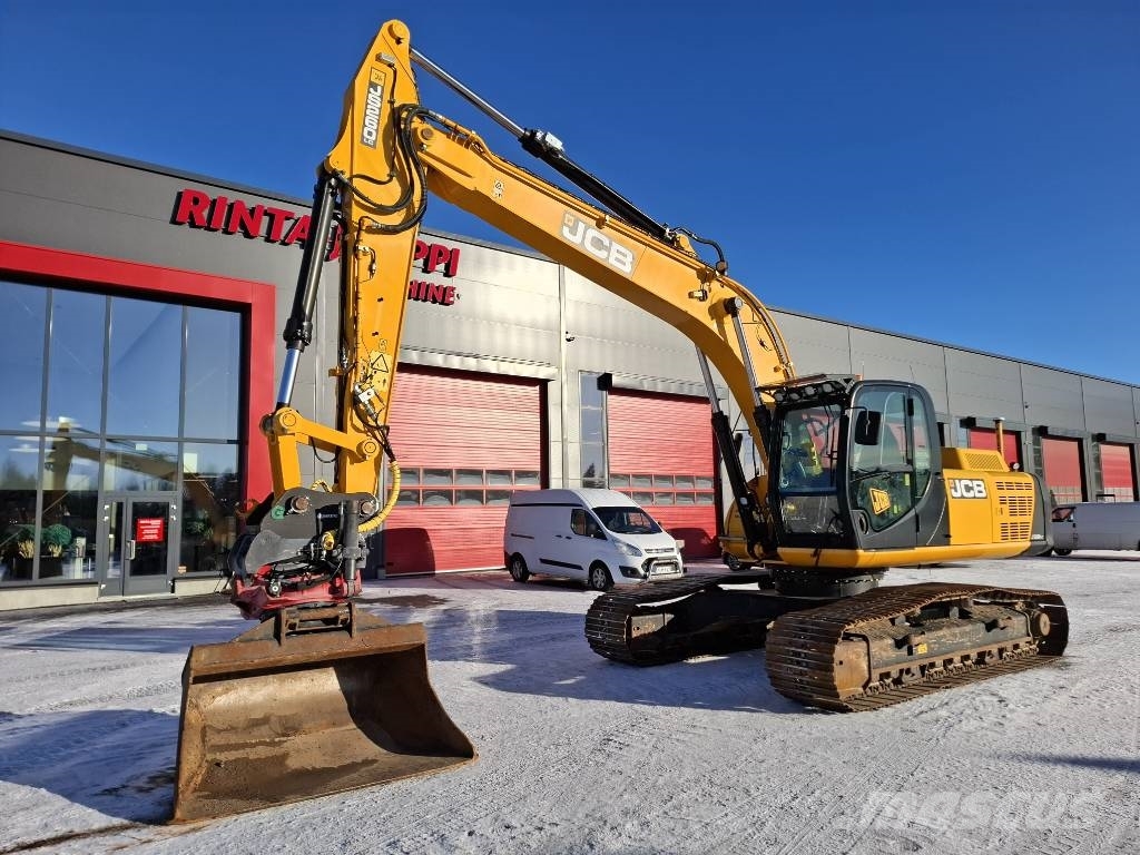 JCB JS 260 LC / Pyörittäjä, Kauha, Rasvari, Lämmitin Excavadoras sobre orugas