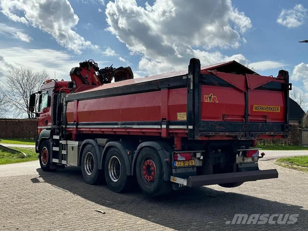 MAN TGS 35.400 8X4 TRIPLE!! EURO6!! Z-KRAAN/KIPPER!!TO Kiperi kamioni