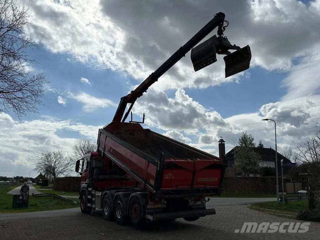 MAN TGS 35.400 8X4 TRIPLE!! EURO6!! Z-KRAAN/KIPPER!!TO Kiperi kamioni
