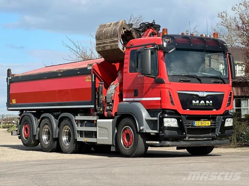 MAN TGS 35.400 8X4 TRIPLE!! EURO6!! Z-KRAAN/KIPPER!!TO Kiperi kamioni