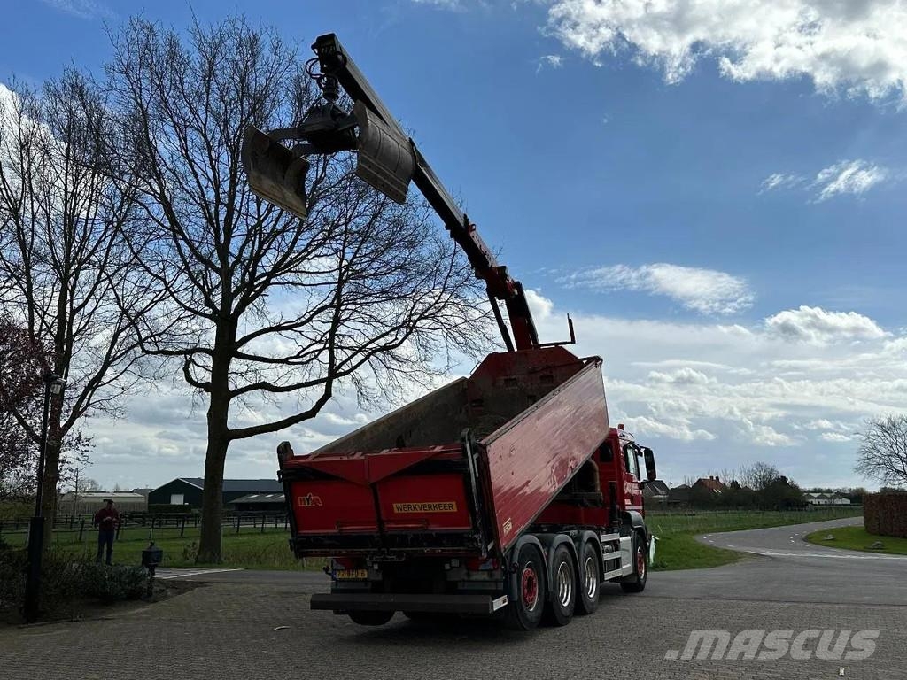 MAN TGS 35.400 8X4 TRIPLE!! EURO6!! Z-KRAAN/KIPPER!!TO Kiperi kamioni