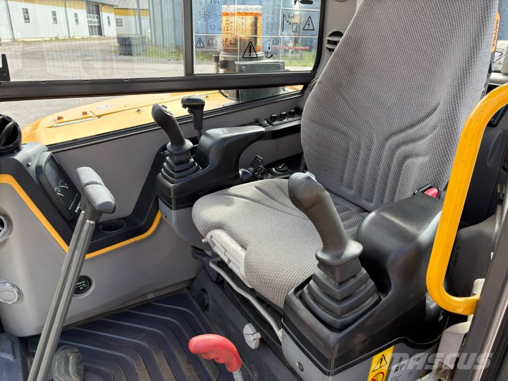 Volvo ECR58D grävmaskin, rototilt, stållarver Rataslaadurid
