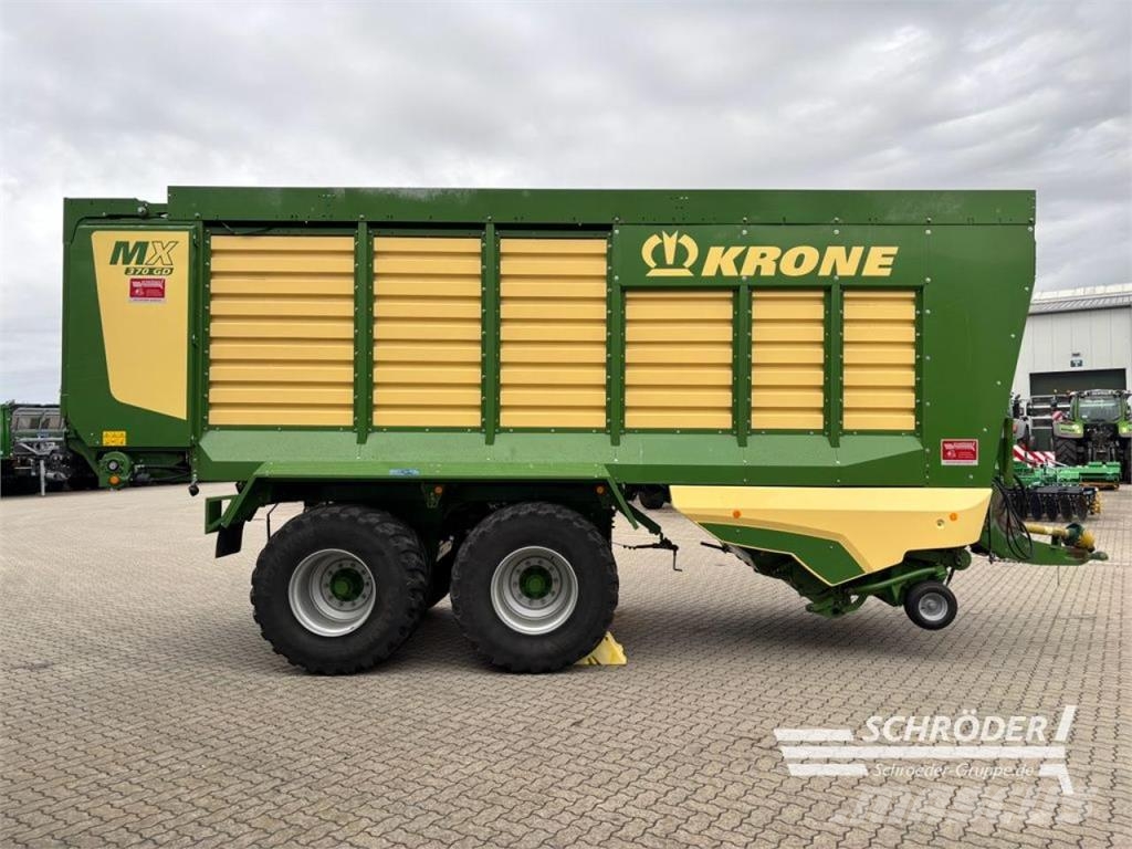 Krone MX 370 GD Atrelados auto-carregadores