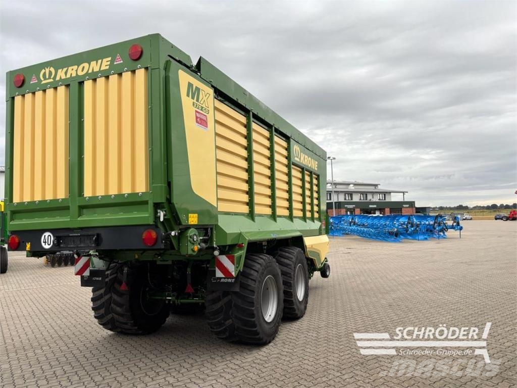 Krone MX 370 GD Atrelados auto-carregadores