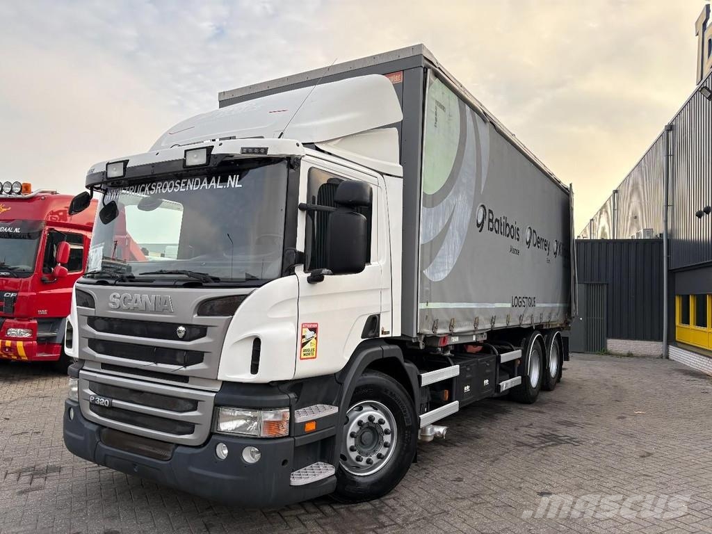 Scania P 320 + BDF SYSTEM + MANUAL + EURO 5 Bakwagens met gesloten opbouw