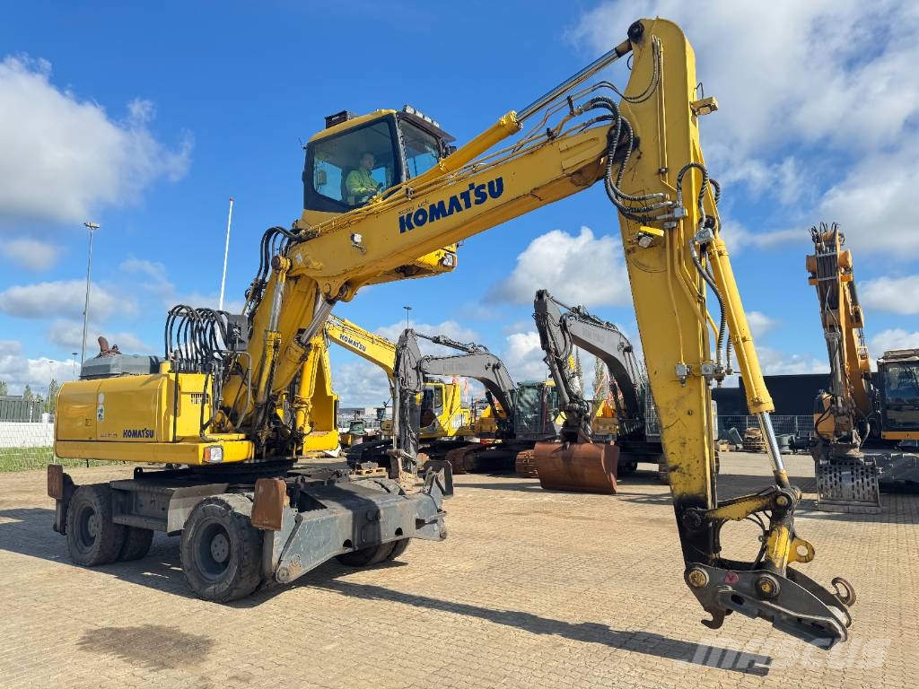 Komatsu PW 200-7 Εκσκαφείς με τροχούς - λάστιχα