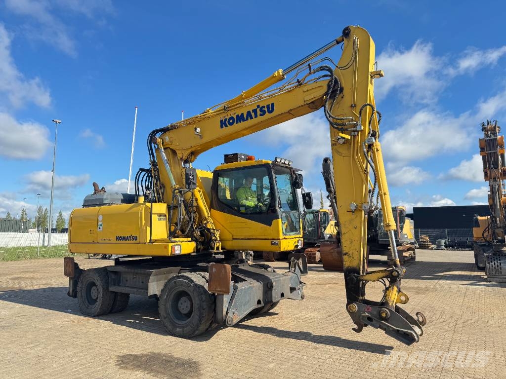 Komatsu PW 200-7 Εκσκαφείς με τροχούς - λάστιχα