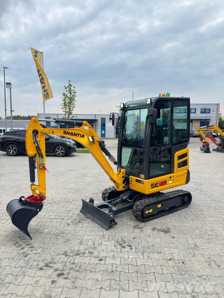 Shantui Minibagger SE20 Kubota Motor Yanmar JCB Wacker Miniexcavadoras
