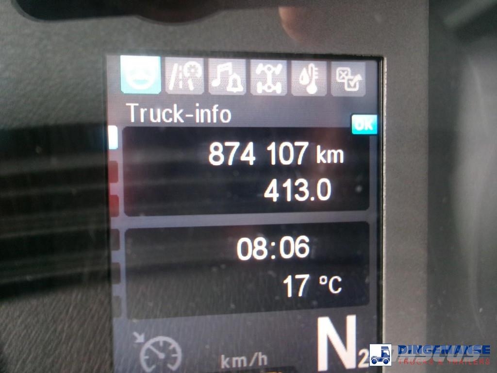 Mercedes-Benz Antos 2533L 6x2 Euro 6 curtain sider Tentautod