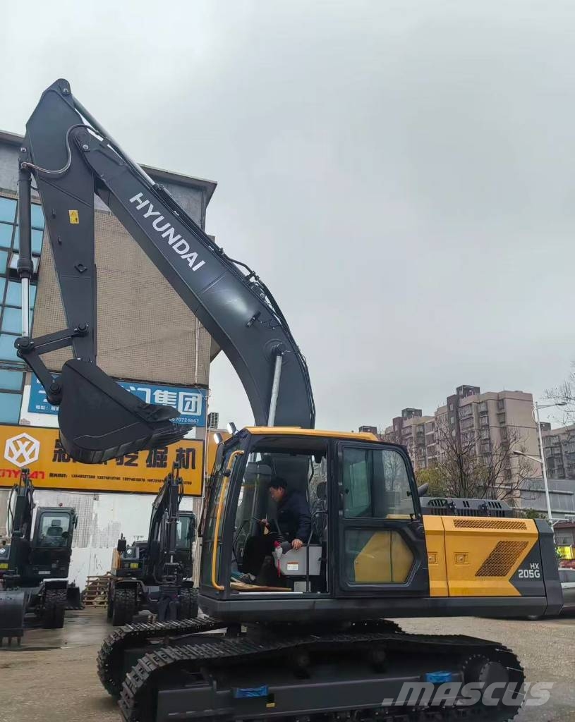 Hyundai HX 220 HD Bageri guseničari