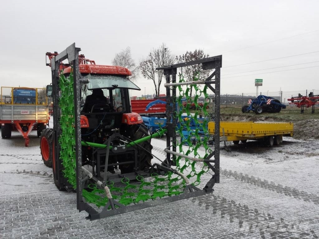 Top-Agro 4 rows chain harrow / weeder 6,0m / włóka 田間拖曳