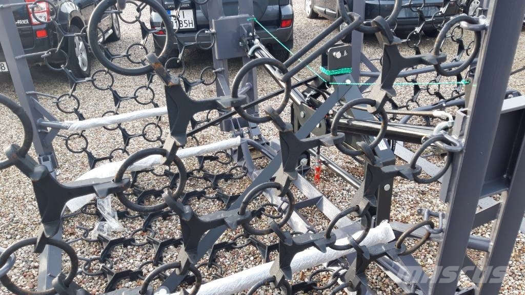 Top-Agro 4 rows chain harrow / weeder 6,0m / włóka 田間拖曳