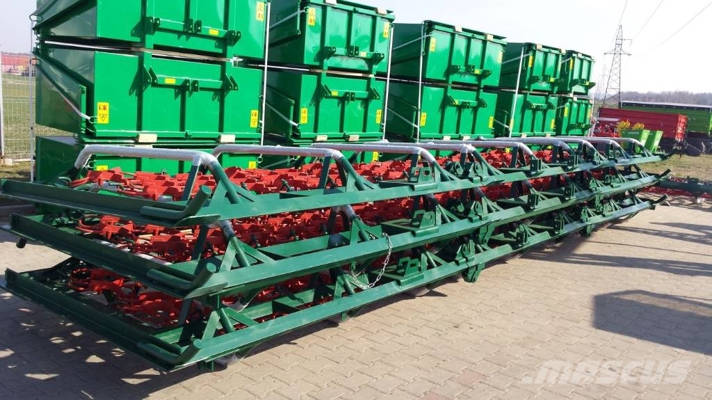 Top-Agro 4 rows chain harrow / weeder 6,0m / włóka 田間拖曳