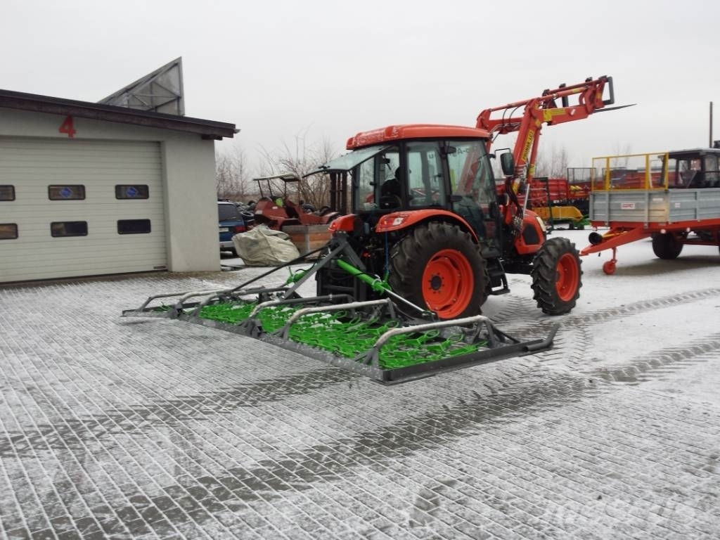 Top-Agro 4 rows chain harrow / weeder 6,0m / włóka 田間拖曳