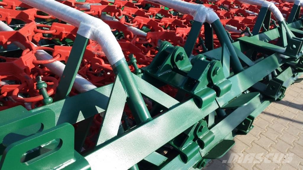 Top-Agro 4 rows chain harrow / weeder 6,0m / włóka 田間拖曳