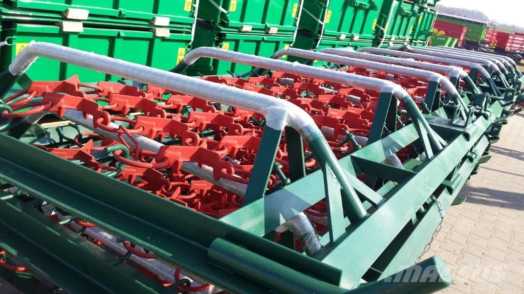 Top-Agro 4 rows chain harrow / weeder 6,0m / włóka 田間拖曳