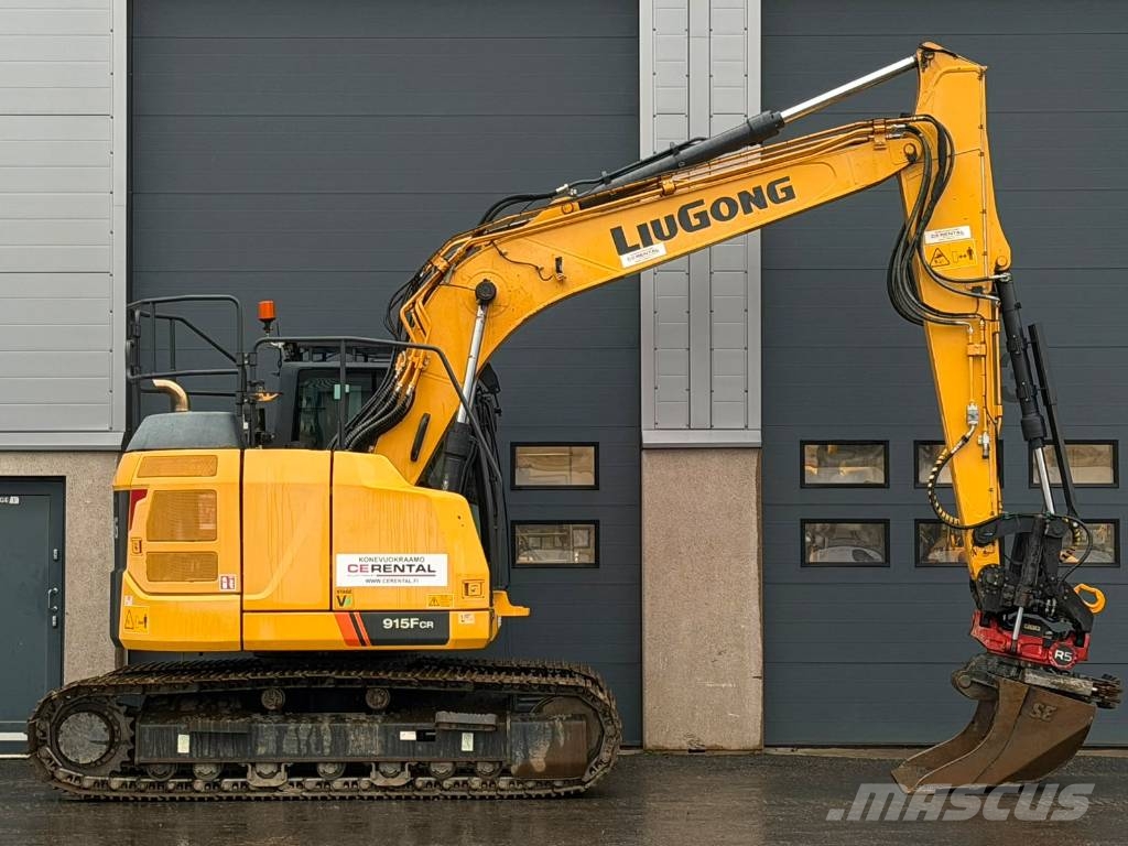 LiuGong 915 FCR / Rototilt / 3x Kauha / Rasvari / Eber / Telakaivukoneet