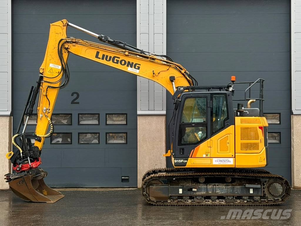 LiuGong 915 FCR / Rototilt / 3x Kauha / Rasvari / Eber / Telakaivukoneet