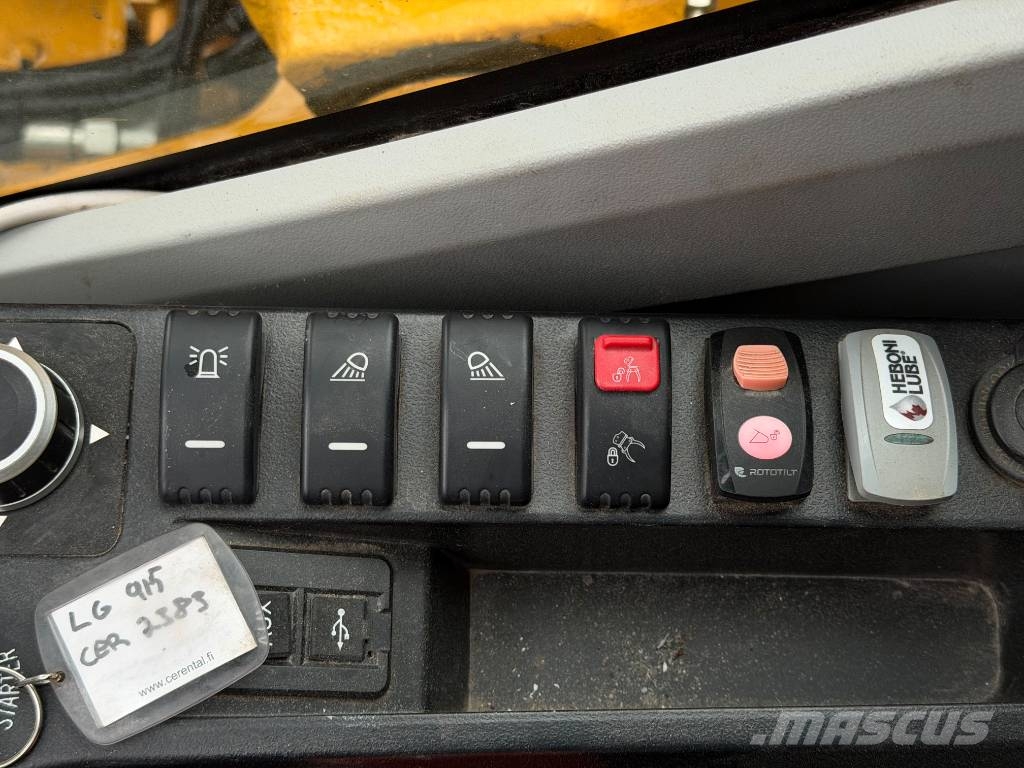 LiuGong 915 FCR / Rototilt / 3x Kauha / Rasvari / Eber / Telakaivukoneet