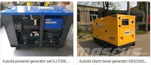Kubota Generators SQ-3300 Dyzeliniai generatoriai