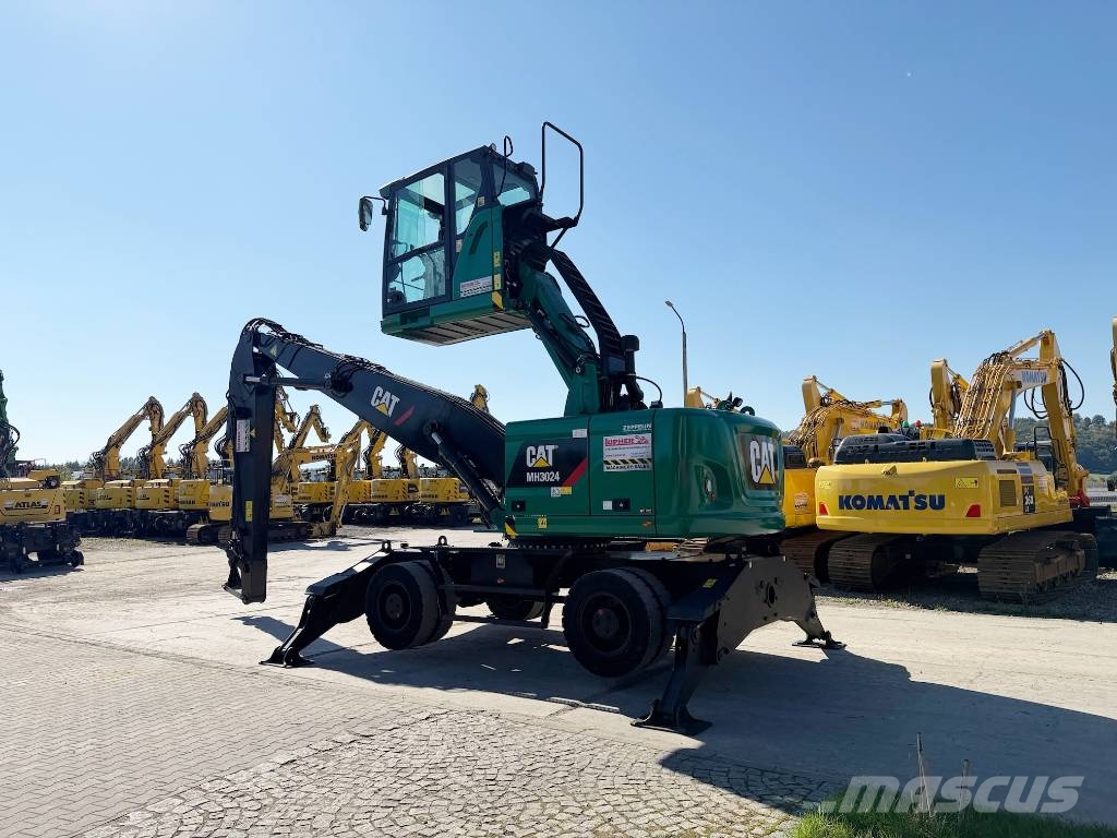 CAT mh3024 Перевантажувачі металобрухту/промислові навантажувачі