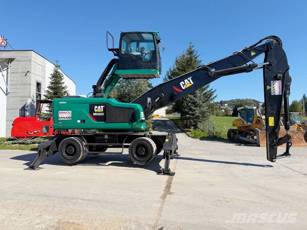 CAT mh3024 Перевантажувачі металобрухту/промислові навантажувачі