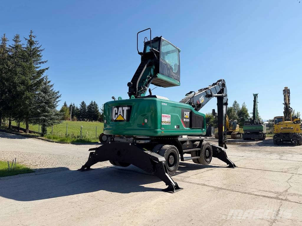 CAT mh3024 Перевантажувачі металобрухту/промислові навантажувачі
