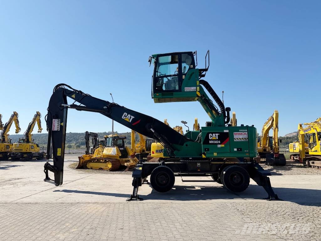 CAT mh3024 Перевантажувачі металобрухту/промислові навантажувачі