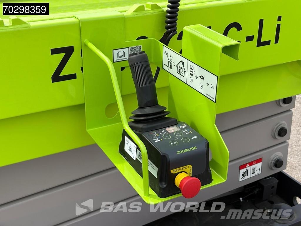Zoomlion ZS0812AC-Li 8 M - Factory Warranty - CE-Certified Elevadores de tesoura