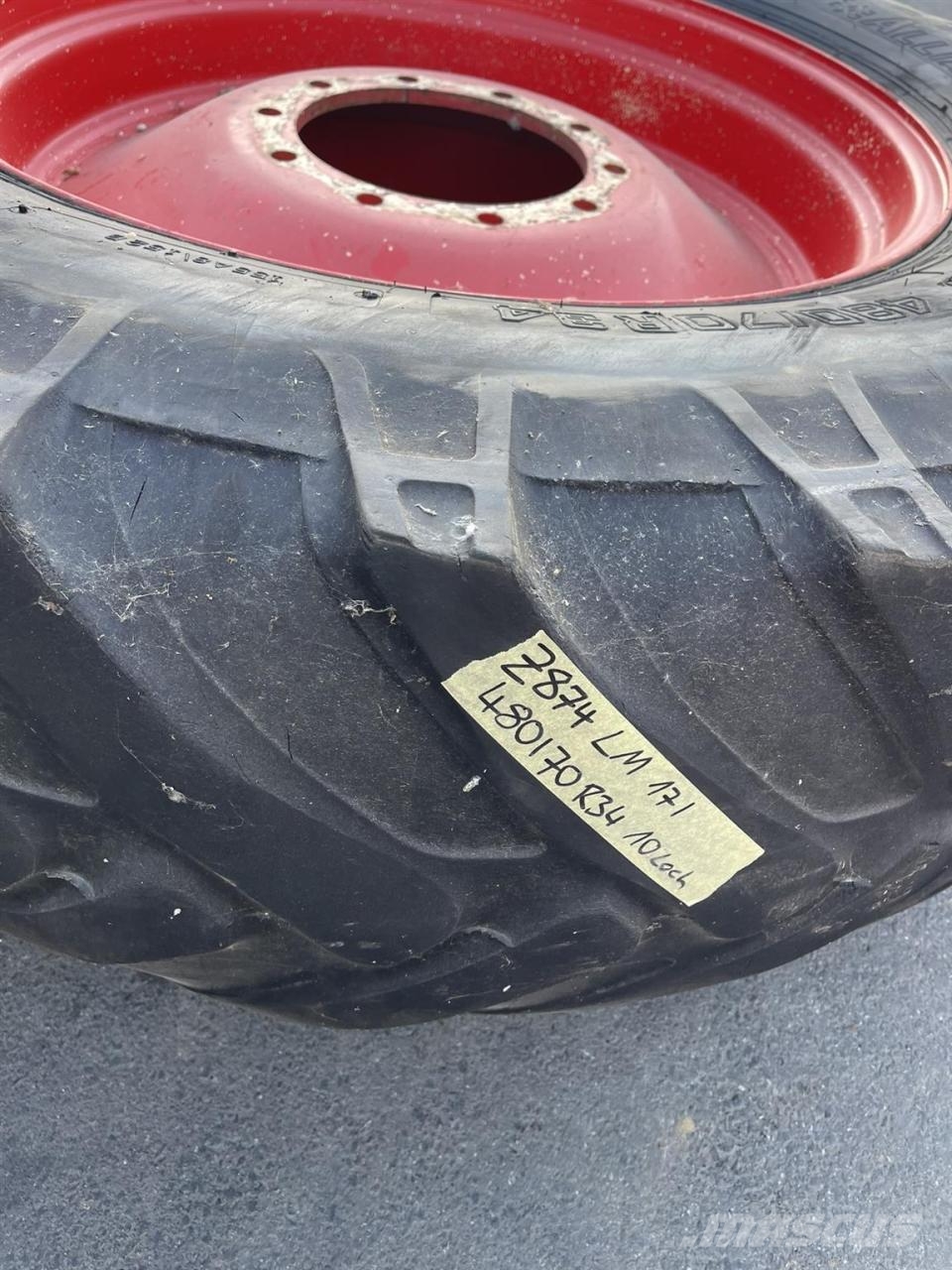 Fendt Pflegeräder Fendt 520/85 R46 480/70 R34 Lisävarusteet ja komponentit