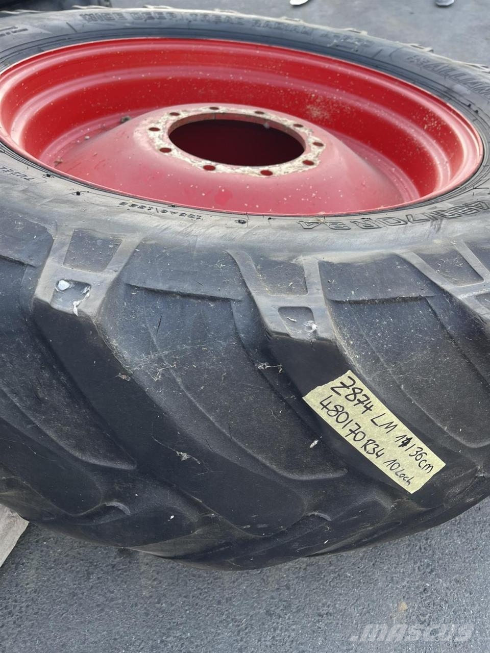 Fendt Pflegeräder Fendt 520/85 R46 480/70 R34 Lisävarusteet ja komponentit